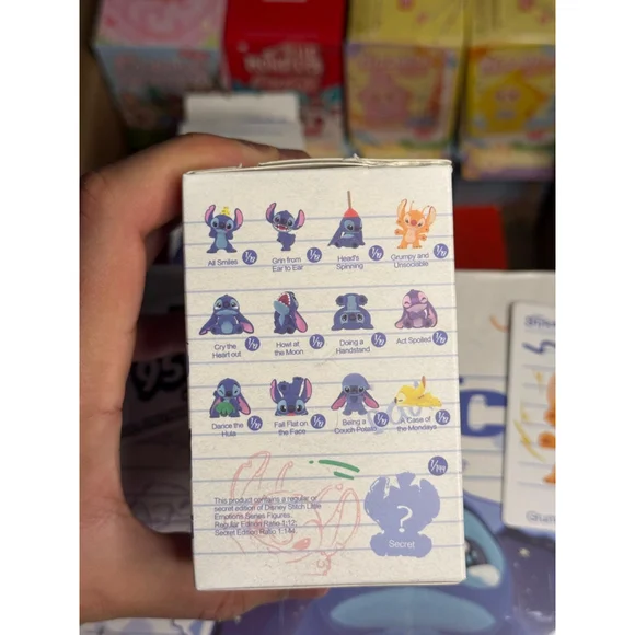 Pop Smart Stitch Emotions Blind box 1/12 Lilo and stitch - Picture 2 of 10